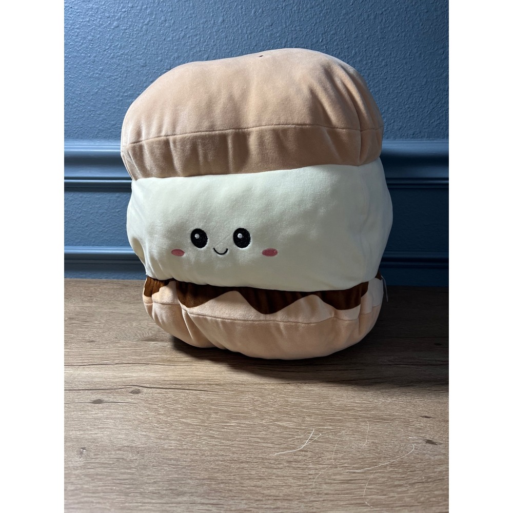 Snooziez Pets S'mores Plush Pillow‎ Foodie Kawaii Plushie Kids